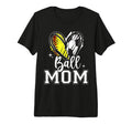 Ball Mom Softball Soccer Ball Heart T-Shirt - Unique Graphic for Adults - T-Shirt, Sweatshirt, Hoodie