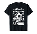 Proud Nephew Soccer Senior 2026 T-Shirt - Custom Art Print Unisex - T-Shirt, Sweatshirt, Hoodie