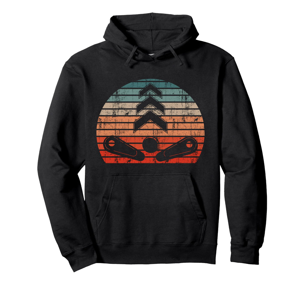 Pinball Machine Flippers Arcade Game Hoodie - Streetwear Style for Adults - T-Shirt, Sweatshirt, Hoodie