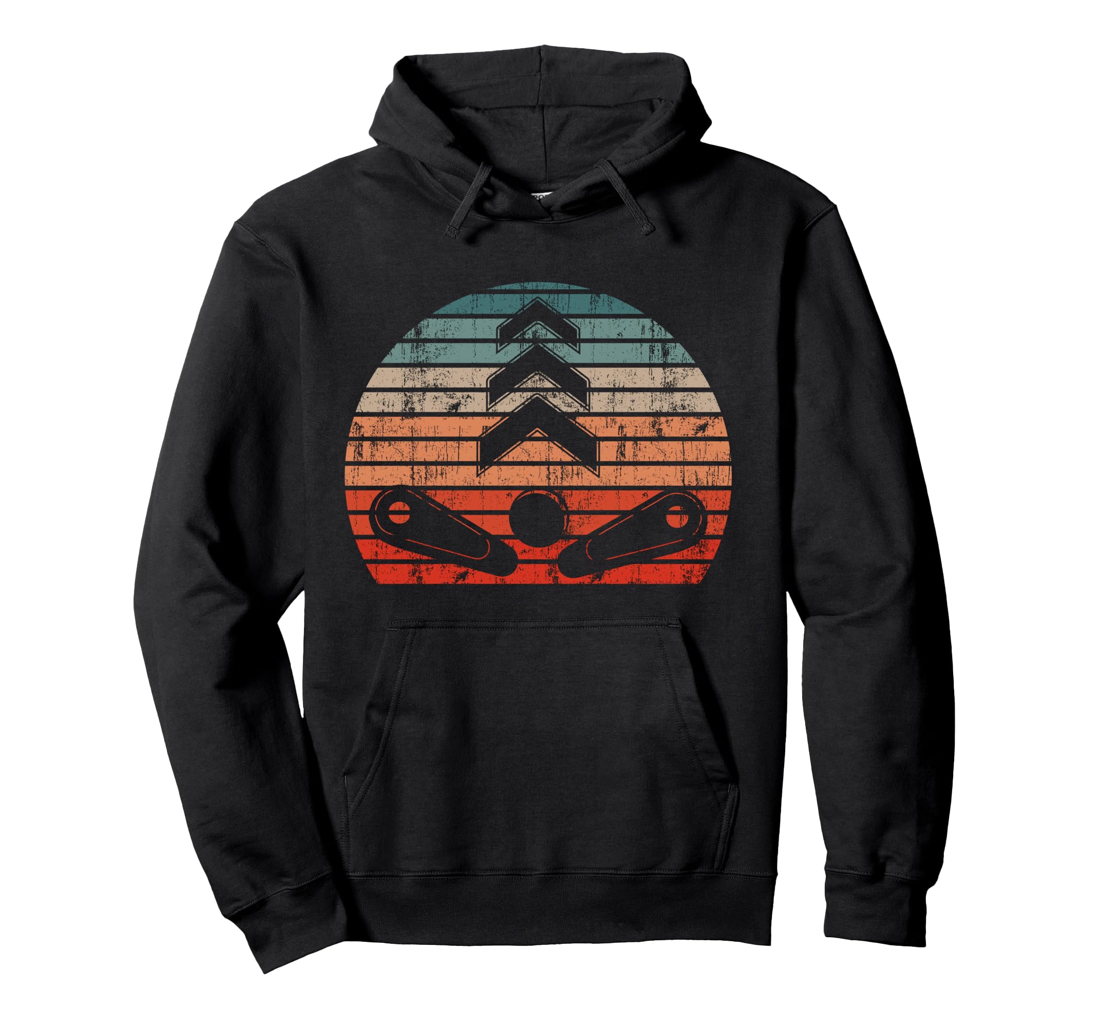 Pinball Machine Flippers Arcade Game Hoodie - Streetwear Style for Adults - T-Shirt, Sweatshirt, Hoodie