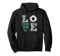 Soccer Player Love Hoodie - Casual Everyday Wear for Adults - T-Shirt, Sweatshirt, Hoodie