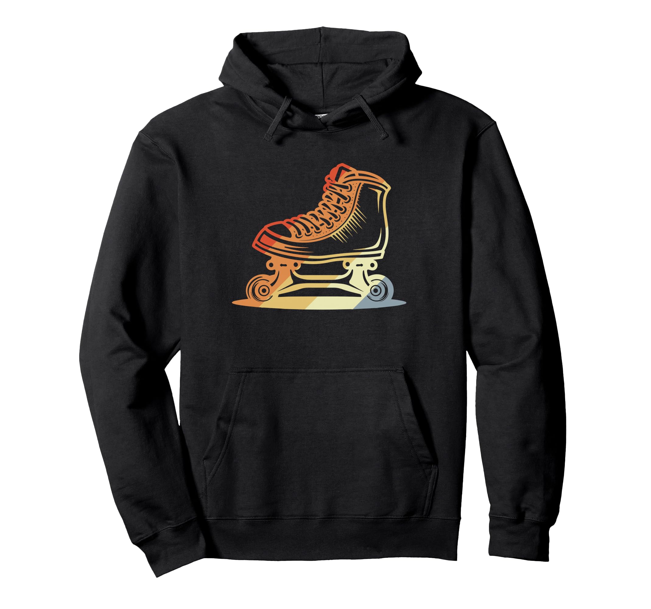 Roller Skates Sketch Indoor Sport Hoodie - Casual Everyday Wear Men Women - T-Shirt, Sweatshirt, Hoodie