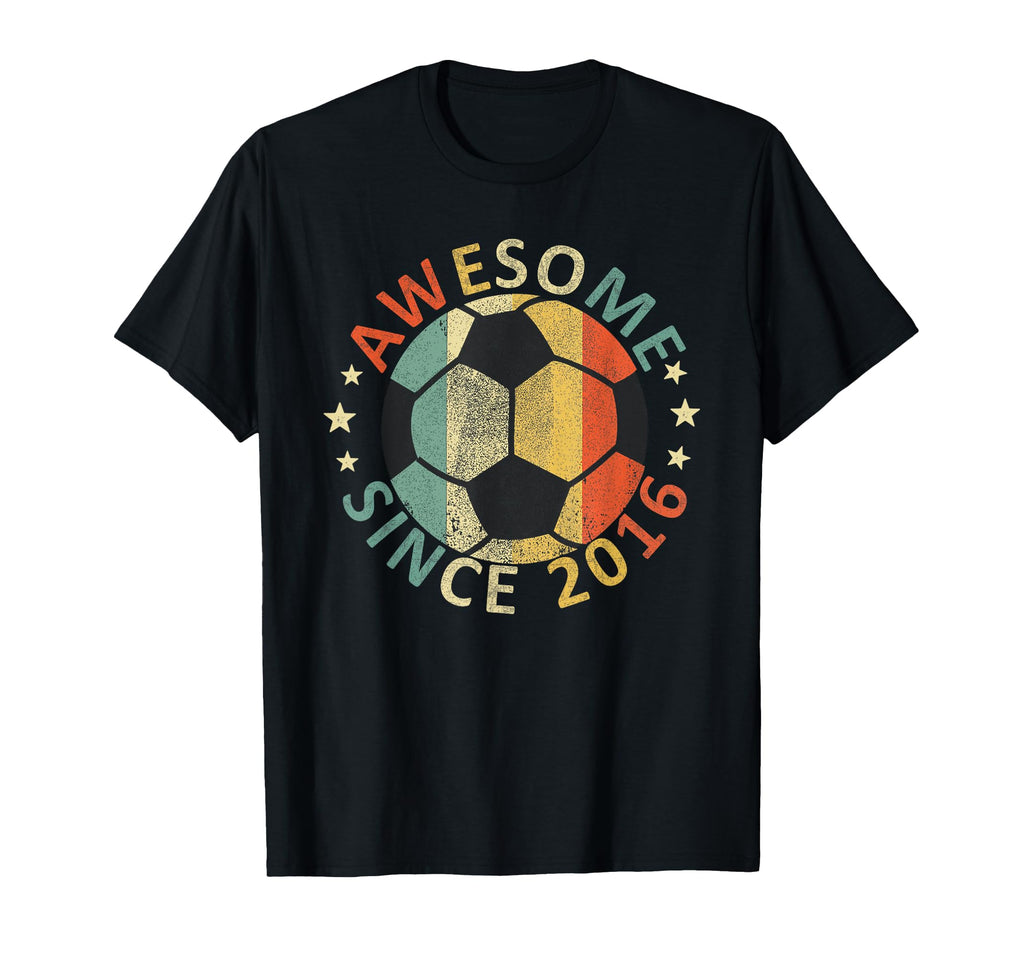 8Th Birthday 2016 Year Old Soccer Player T-Shirt - Minimalist Print Unisex - T-Shirt, Sweatshirt, Hoodie