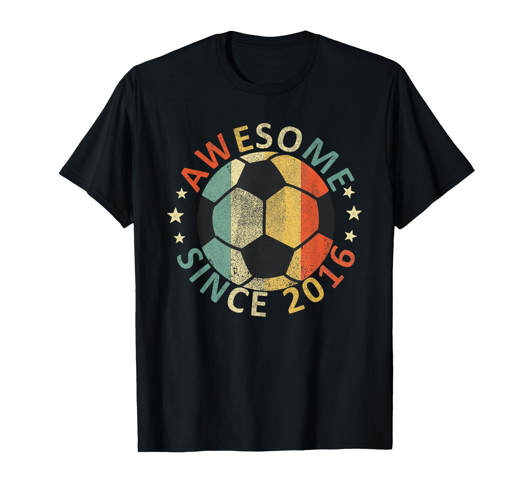 8Th Birthday 2016 Year Old Soccer Player T-Shirt - Minimalist Print Unisex - T-Shirt, Sweatshirt, Hoodie