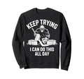 Ice Hockey Goalkeeper Netminder Sweatshirt - Fun Novelty Design Men Women - T-Shirt, Sweatshirt, Hoodie