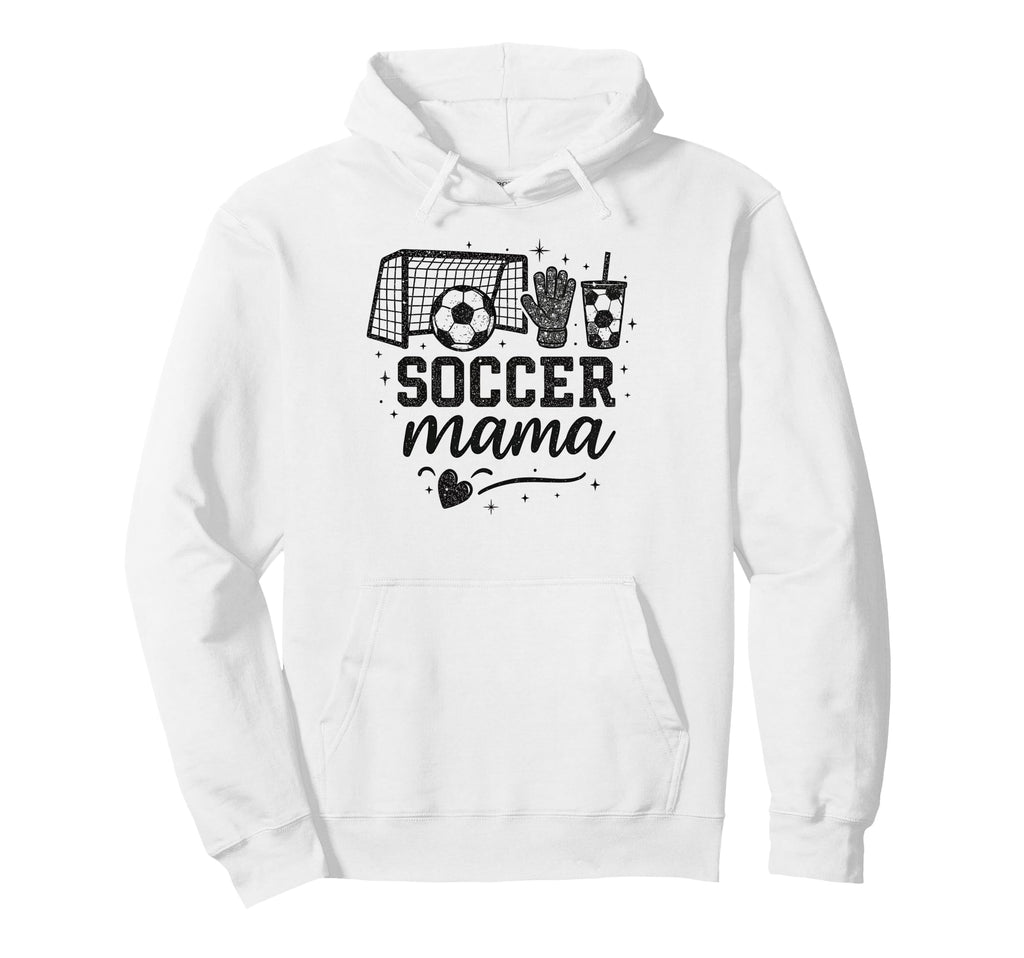 Soccer Mama Soccer Mom Soccer Mommy Hoodie - Aesthetic Graphic Men Women - T-Shirt, Sweatshirt, Hoodie