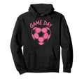 Womens Soccer Game Day Ladies Heart Hoodie - Casual Everyday Wear Unisex - T-Shirt, Sweatshirt, Hoodie