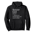 Soccer Definition Funny Sarcastic Hoodie - Novelty Apparel for Adults - T-Shirt, Sweatshirt, Hoodie