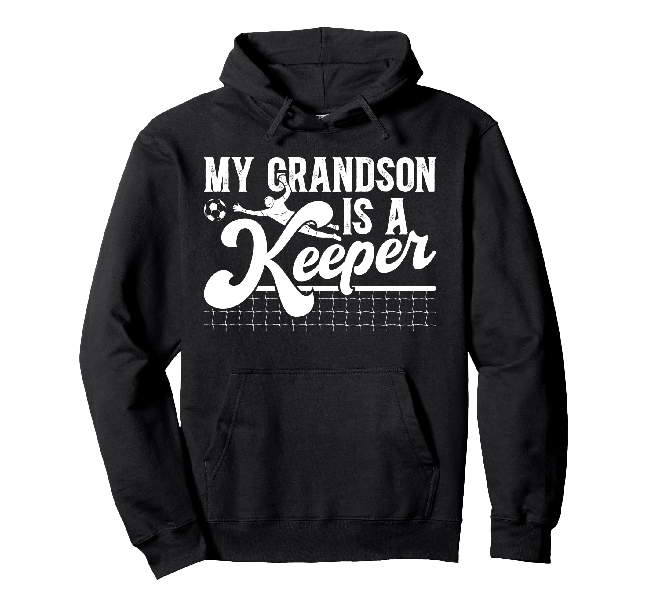 Proud Soccer Keeper Papa Soccer Goalie Hoodie - Custom Art Print Men Women - T-Shirt, Sweatshirt, Hoodie