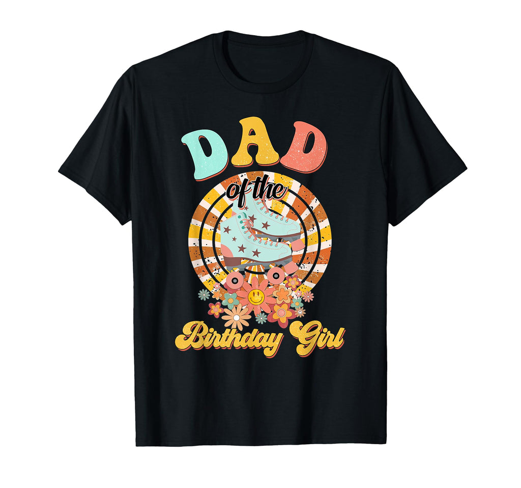 Mens Dad Birthday Rolling Skate T-Shirt - Casual Everyday Wear for Adults - T-Shirt, Sweatshirt, Hoodie