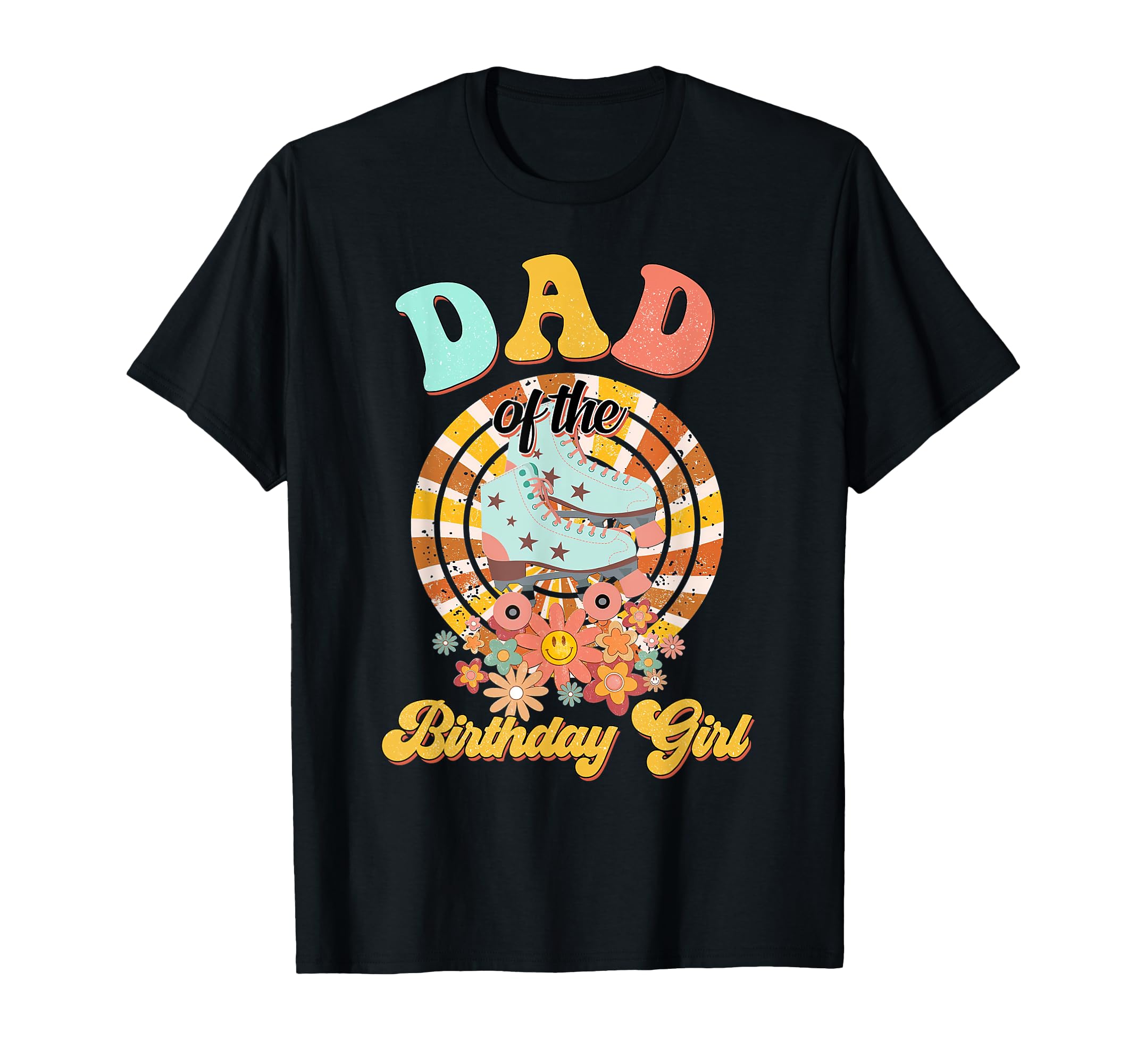 Mens Dad Birthday Rolling Skate T-Shirt - Casual Everyday Wear for Adults - T-Shirt, Sweatshirt, Hoodie