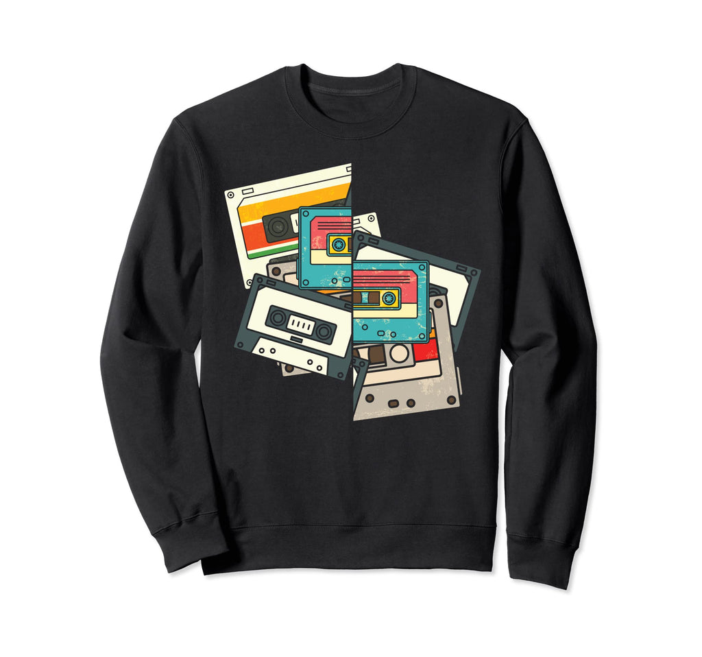 Eighties Music Lover 80S Mixtape 1980S Sweatshirt - Novelty Apparel Unisex - T-Shirt, Sweatshirt, Hoodie
