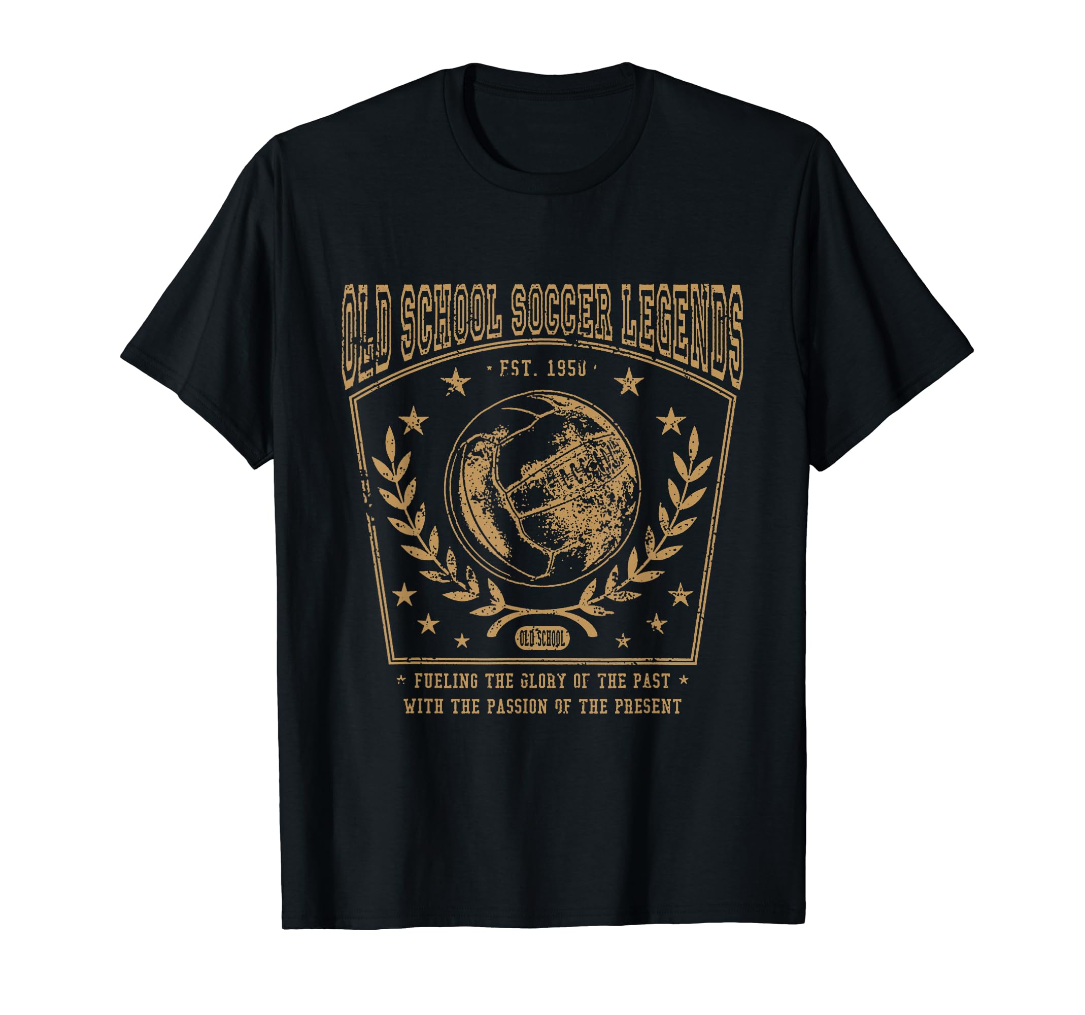 Old School Soccer Football Sport T-Shirt - Minimalist Print Unisex - T-Shirt, Sweatshirt, Hoodie