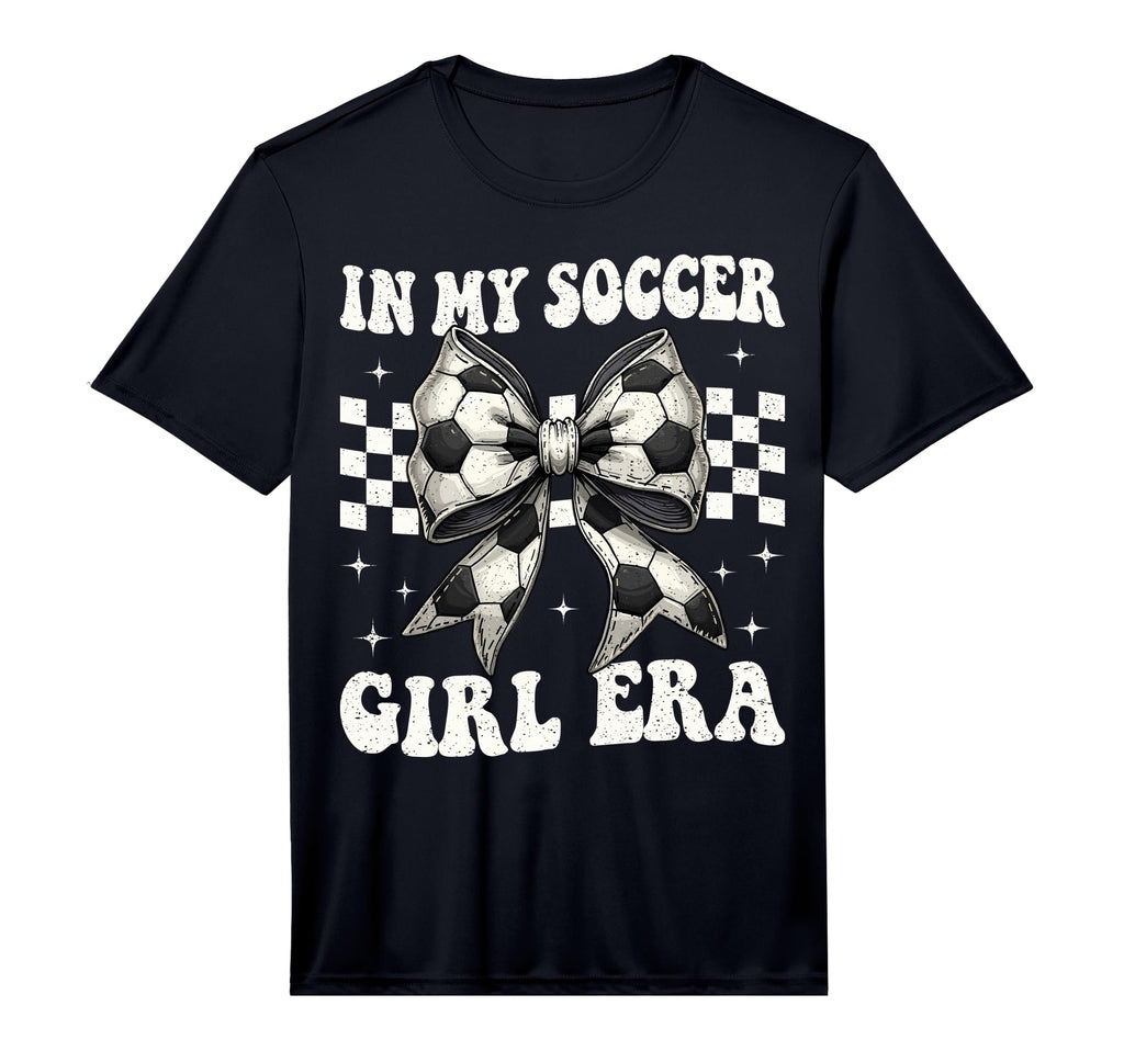 My Soccer Era Coquette Bow Soccer T-Shirt - Streetwear Style Men Women - T-Shirt, Sweatshirt, Hoodie