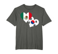 Mexico Loves South Korea Football T-Shirt - Casual Everyday Wear Men Women - T-Shirt, Sweatshirt, Hoodie