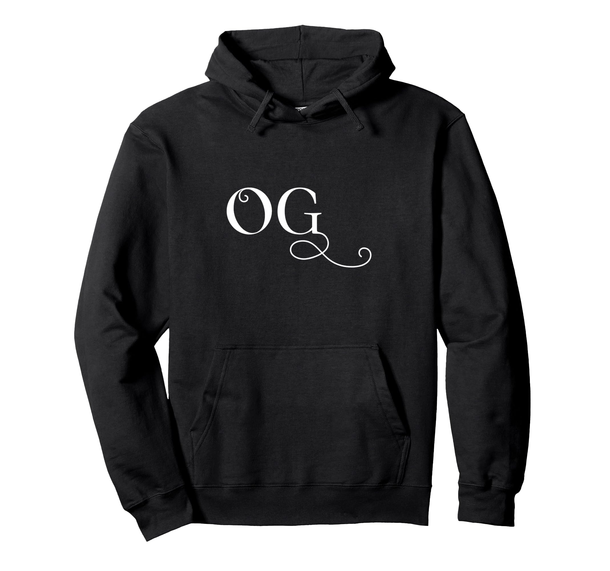 Og Original Gangster Classy Old Hoodie - Minimalist Print for Adults - T-Shirt, Sweatshirt, Hoodie