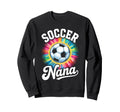 Soccer Nana Grandma Tie Dye Sweatshirt - Minimalist Print Unisex - T-Shirt, Sweatshirt, Hoodie