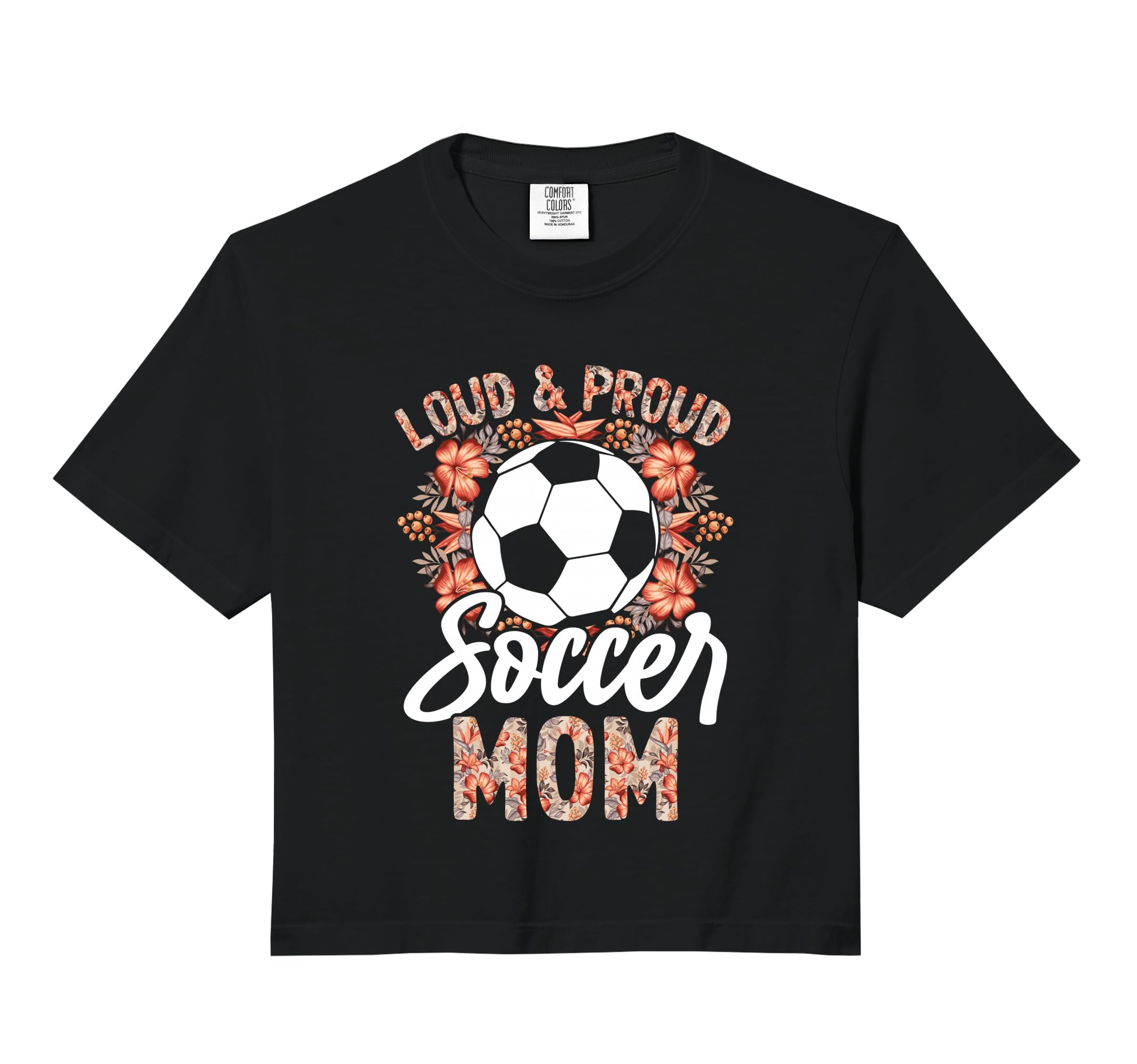 Loud And Proud Soccer Mom Sweatshirt - Casual Everyday Wear Men Women - T-Shirt, Sweatshirt, Hoodie