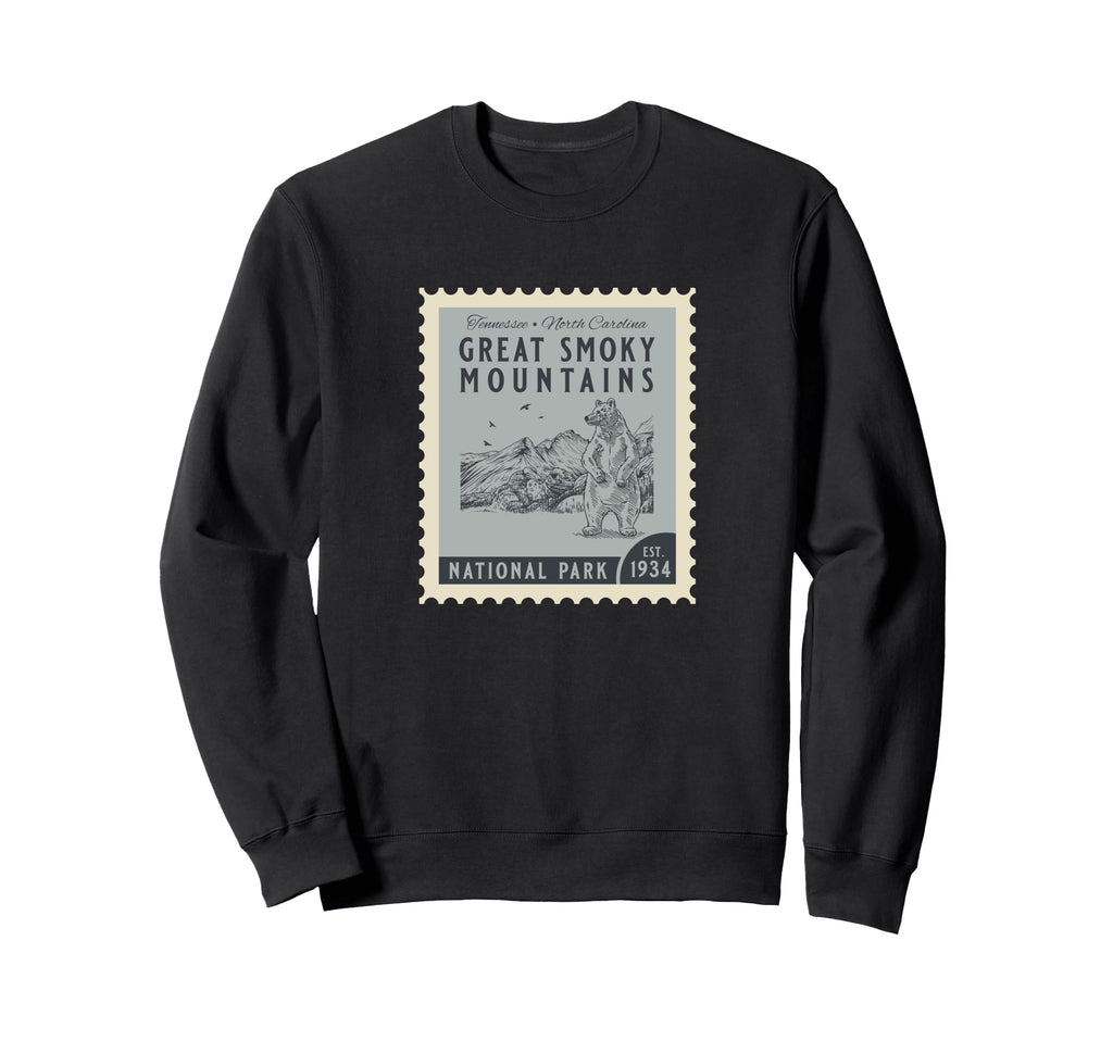 Great Smoky Mountains National Park Sweatshirt - Graphic Print for Adults - T-Shirt, Sweatshirt, Hoodie