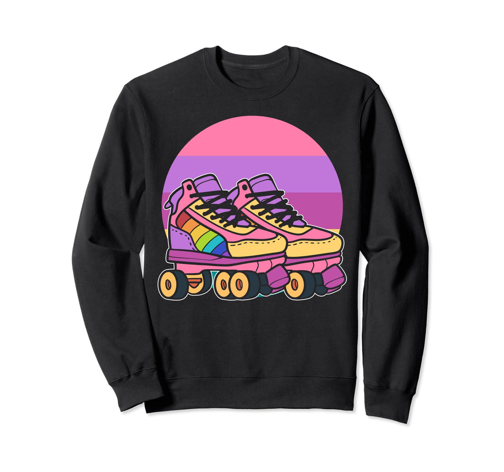 Roller Skates Rollerblader Sweatshirt - Novelty Apparel Unisex - T-Shirt, Sweatshirt, Hoodie