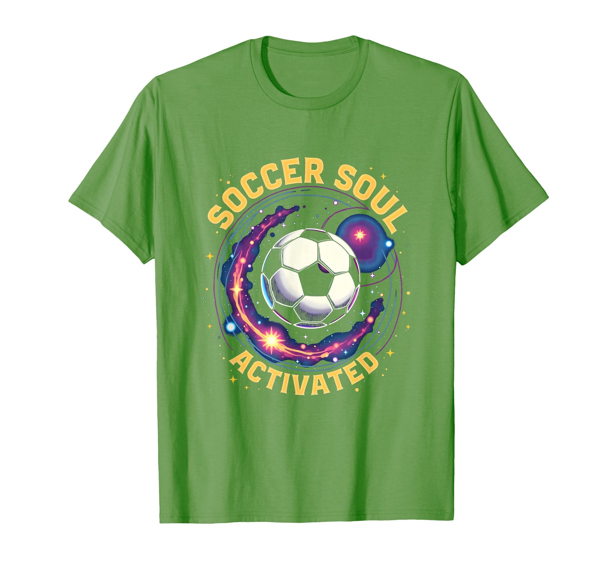 Soccer Soul Activated Passion T-Shirt - Unique Graphic for Adults - T-Shirt, Sweatshirt, Hoodie