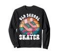 Roller Skating Skate 1970S Old Sweatshirt - Casual Everyday Wear Men Women - T-Shirt, Sweatshirt, Hoodie