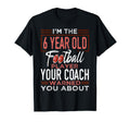 Football 6Th Birthday Party Player T-Shirt - Streetwear Style Men Women - T-Shirt, Sweatshirt, Hoodie