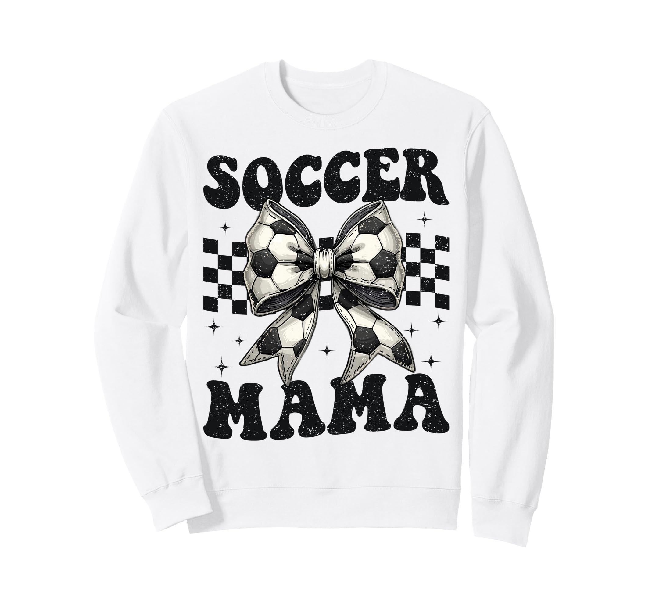 Soccer Mama Funny Coquette Bow Sweatshirt - Aesthetic Graphic for Adults - T-Shirt, Sweatshirt, Hoodie