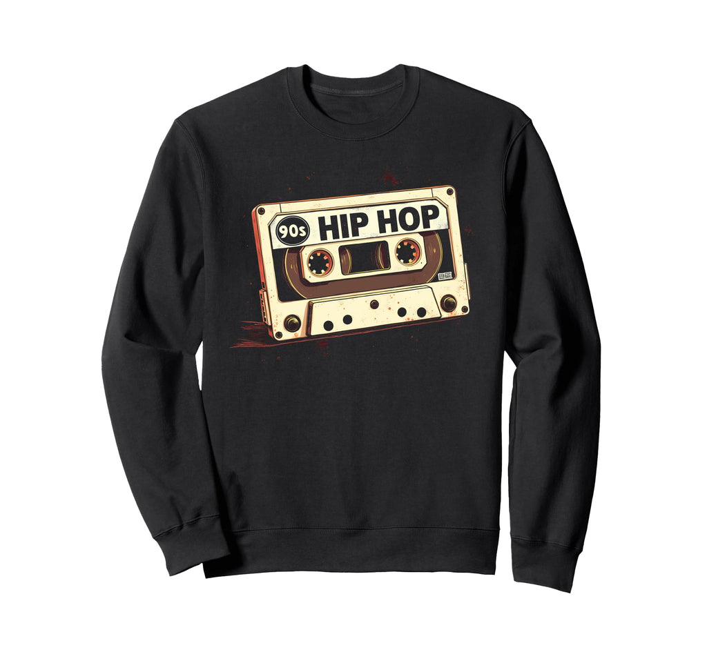 90S Hip Hop Music Nostalgia Sweatshirt - Casual Everyday Wear for Adults - T-Shirt, Sweatshirt, Hoodie