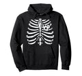Soccer Player Heart Skeleton Ribs Hoodie - Streetwear Style for Adults - T-Shirt, Sweatshirt, Hoodie