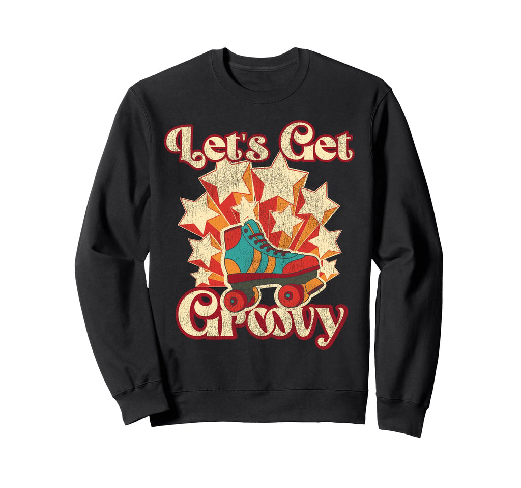 Roller Skating Skate 1970S Sweatshirt - Streetwear Style Unisex - T-Shirt, Sweatshirt, Hoodie