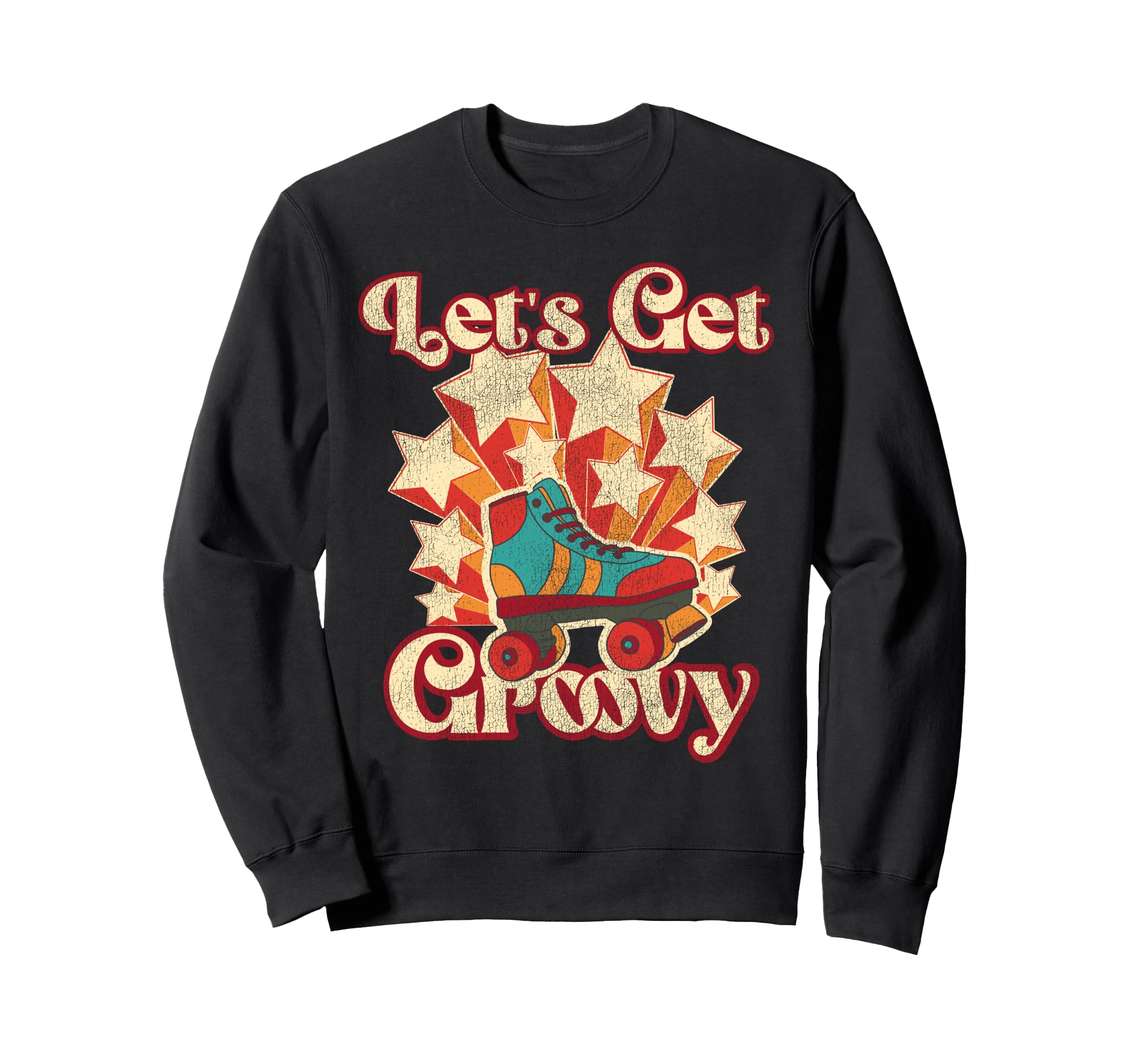 Roller Skating Skate 1970S Sweatshirt - Streetwear Style Unisex - T-Shirt, Sweatshirt, Hoodie