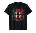 Funny Mexican Butterfly Flag Mexicana T-Shirt - Unique Graphic Unisex - T-Shirt, Sweatshirt, Hoodie