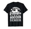 Proud Grandpa Soccer Ball Senior 2026 T-Shirt - Minimalist Print Men Women - T-Shirt, Sweatshirt, Hoodie