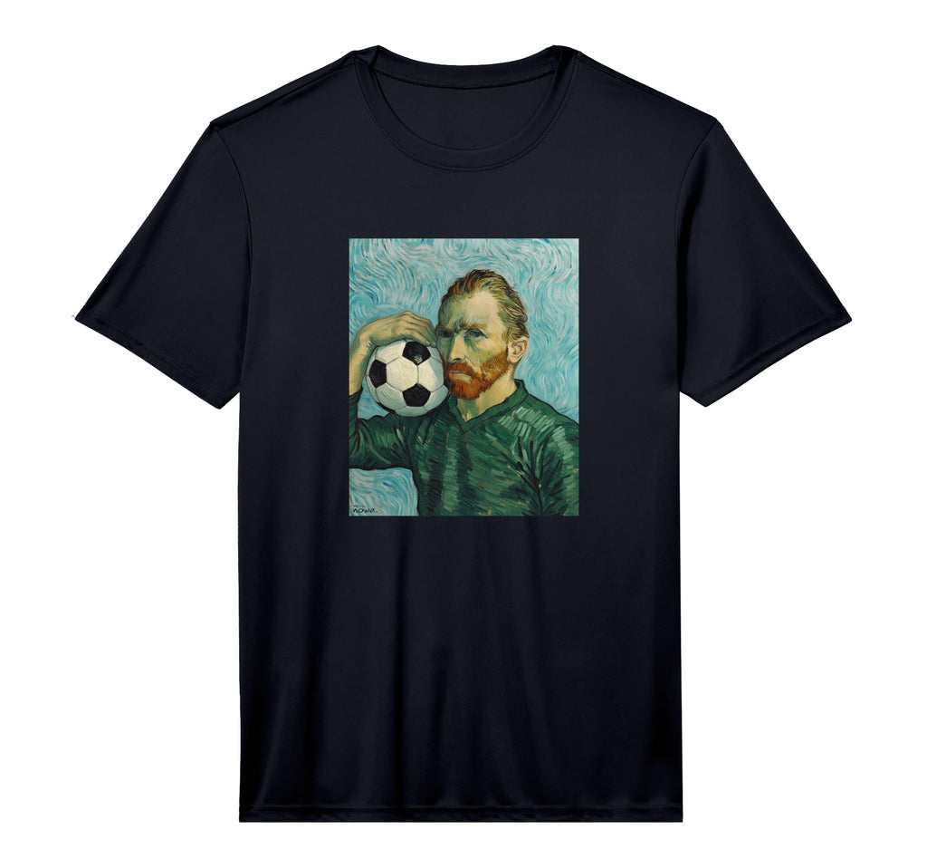 Vincent Shows Football And Soccer Green T-Shirt - Custom Art Print Unisex - T-Shirt, Sweatshirt, Hoodie