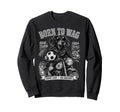 Dachshund Motorbike Love Footbal Sweatshirt - Aesthetic Graphic Unisex - T-Shirt, Sweatshirt, Hoodie
