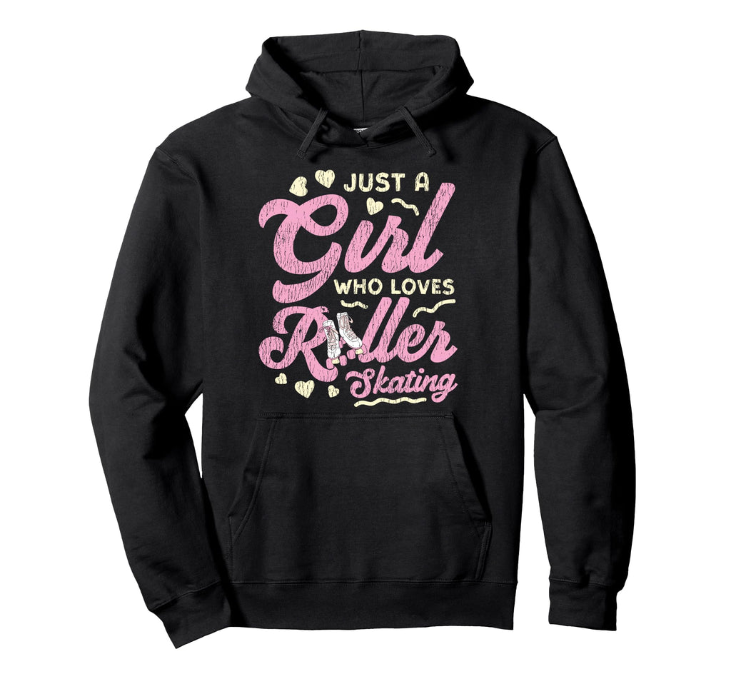 Roller Skating Skate 1970S Just Who Hoodie - Graphic Print Men Women - T-Shirt, Sweatshirt, Hoodie
