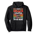 Roller Skating Skate 1970S I Paused Hoodie - Aesthetic Graphic Men Women - T-Shirt, Sweatshirt, Hoodie