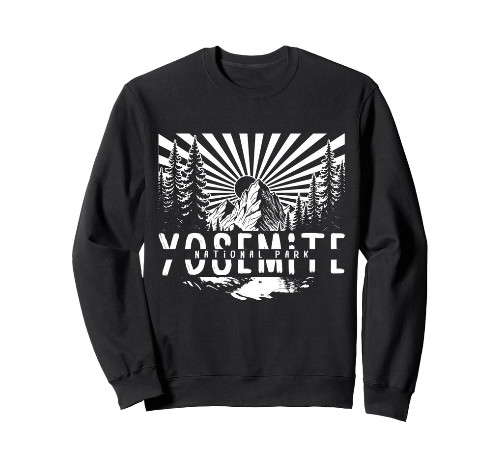 Yosemite National Park Outdoors Sweatshirt - Casual Everyday Wear Unisex - T-Shirt, Sweatshirt, Hoodie