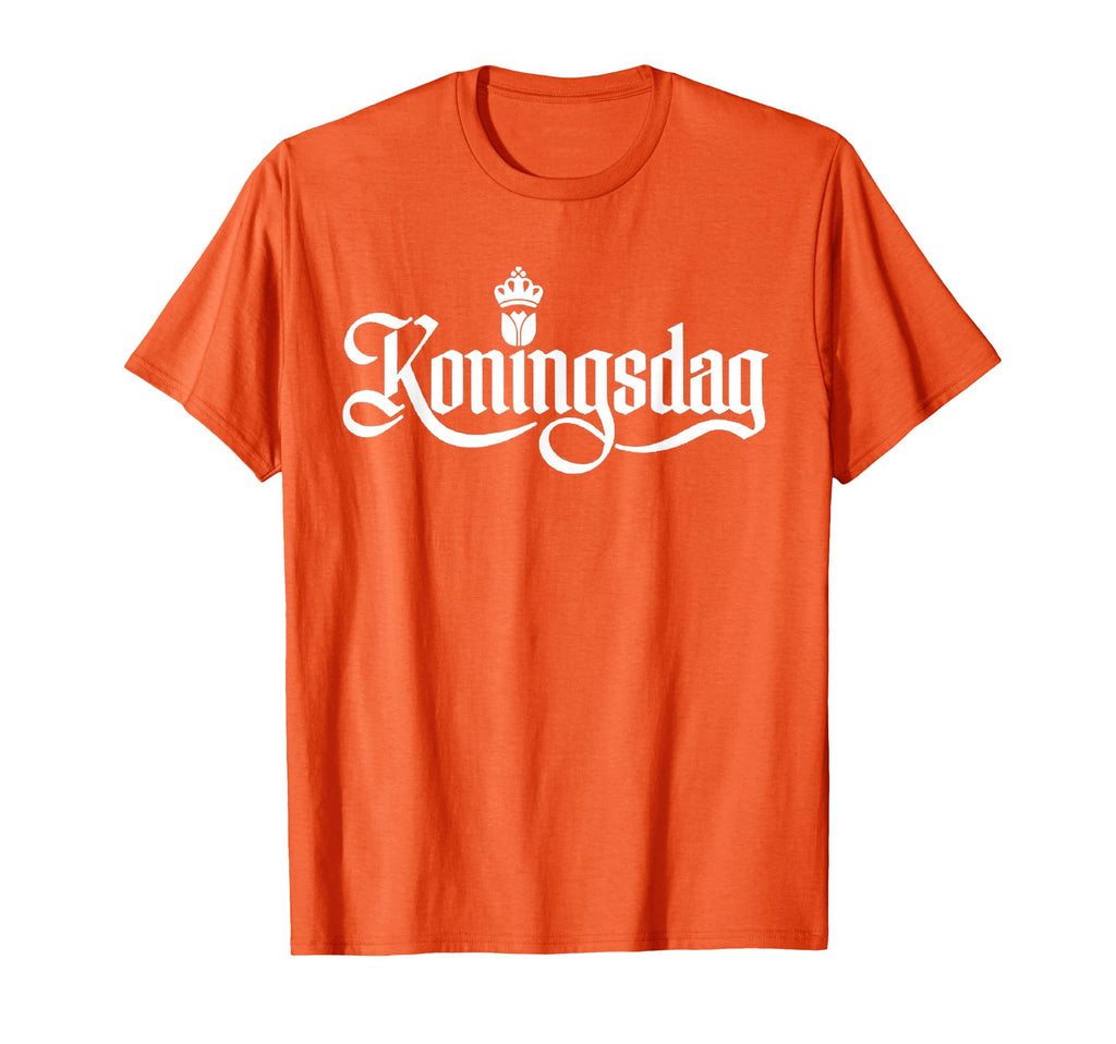 Koningsdag Netherlands 2025 Crown Funny T-Shirt - Novelty Apparel Unisex - T-Shirt, Sweatshirt, Hoodie