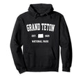 Grand Teton National Park Hiking Hoodie - Casual Everyday Wear for Adults - T-Shirt, Sweatshirt, Hoodie