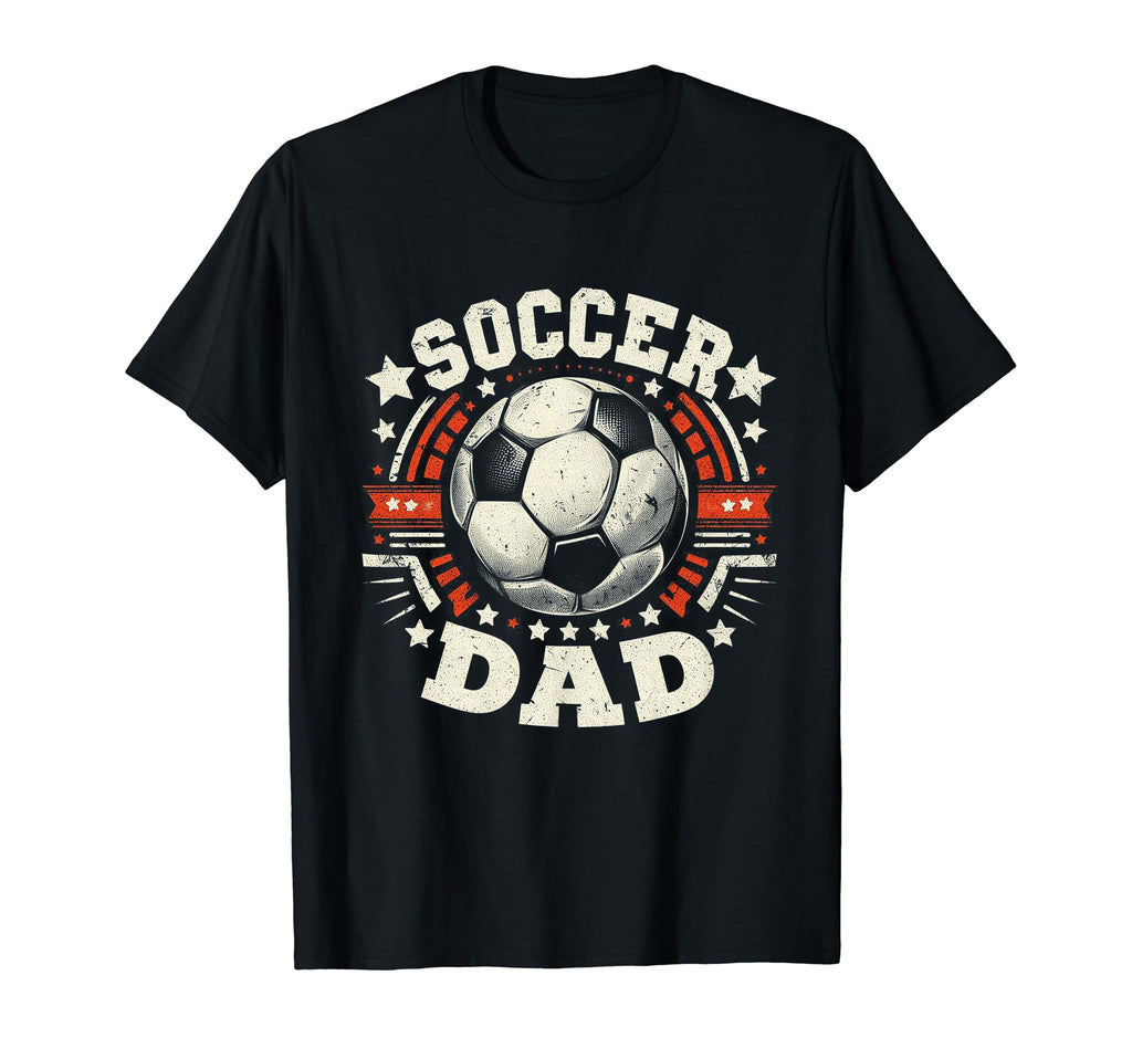 Soccer Dad Family Matching Dad T-Shirt - Minimalist Print Men Women - T-Shirt, Sweatshirt, Hoodie