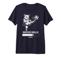 Soccer Pug Skills Loading Dog Score T-Shirt - Custom Art Print Unisex - T-Shirt, Sweatshirt, Hoodie