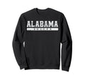 Alabama Soccer White Text Sweatshirt - Streetwear Style Unisex - T-Shirt, Sweatshirt, Hoodie