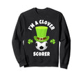 Soccer Striker Im Clover Scorer Sweatshirt - Graphic Print Men Women - T-Shirt, Sweatshirt, Hoodie