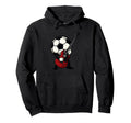 Pretty Soccer Ball Electric Guitar And Hoodie - Trendy Graphic for Adults - T-Shirt, Sweatshirt, Hoodie