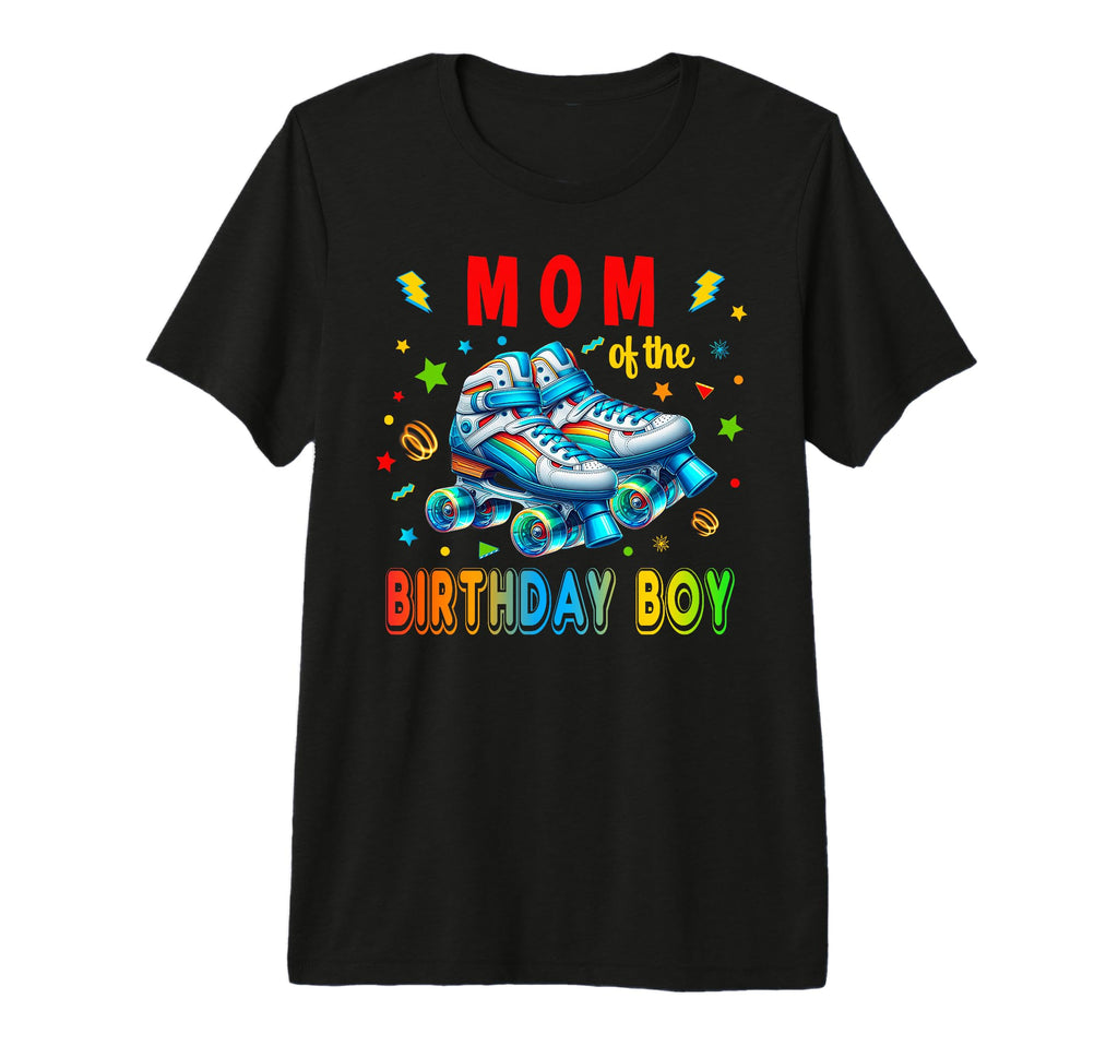 Roller Skates Birthday Party Skating Tri T-Shirt - Custom Art Print Unisex - T-Shirt, Sweatshirt, Hoodie