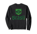 Brazil Gift Flag Brazilian Fan Samba Sweatshirt - Trendy Graphic Men Women - T-Shirt, Sweatshirt, Hoodie