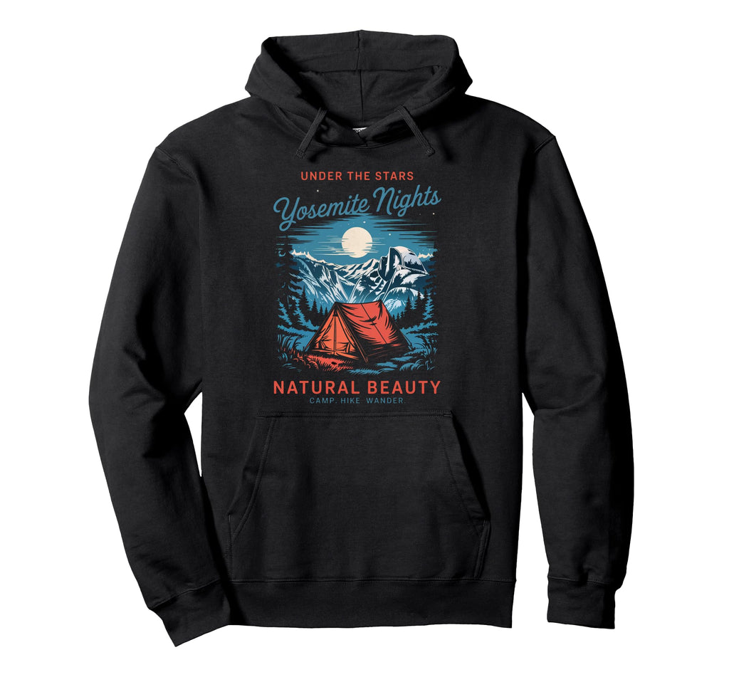 National Park Camping Yosemite Hoodie - Casual Everyday Wear Men Women - T-Shirt, Sweatshirt, Hoodie
