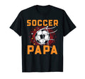 Mens Soccer Papa Soccer Player Dad T-Shirt - Unique Graphic for Adults - T-Shirt, Sweatshirt, Hoodie